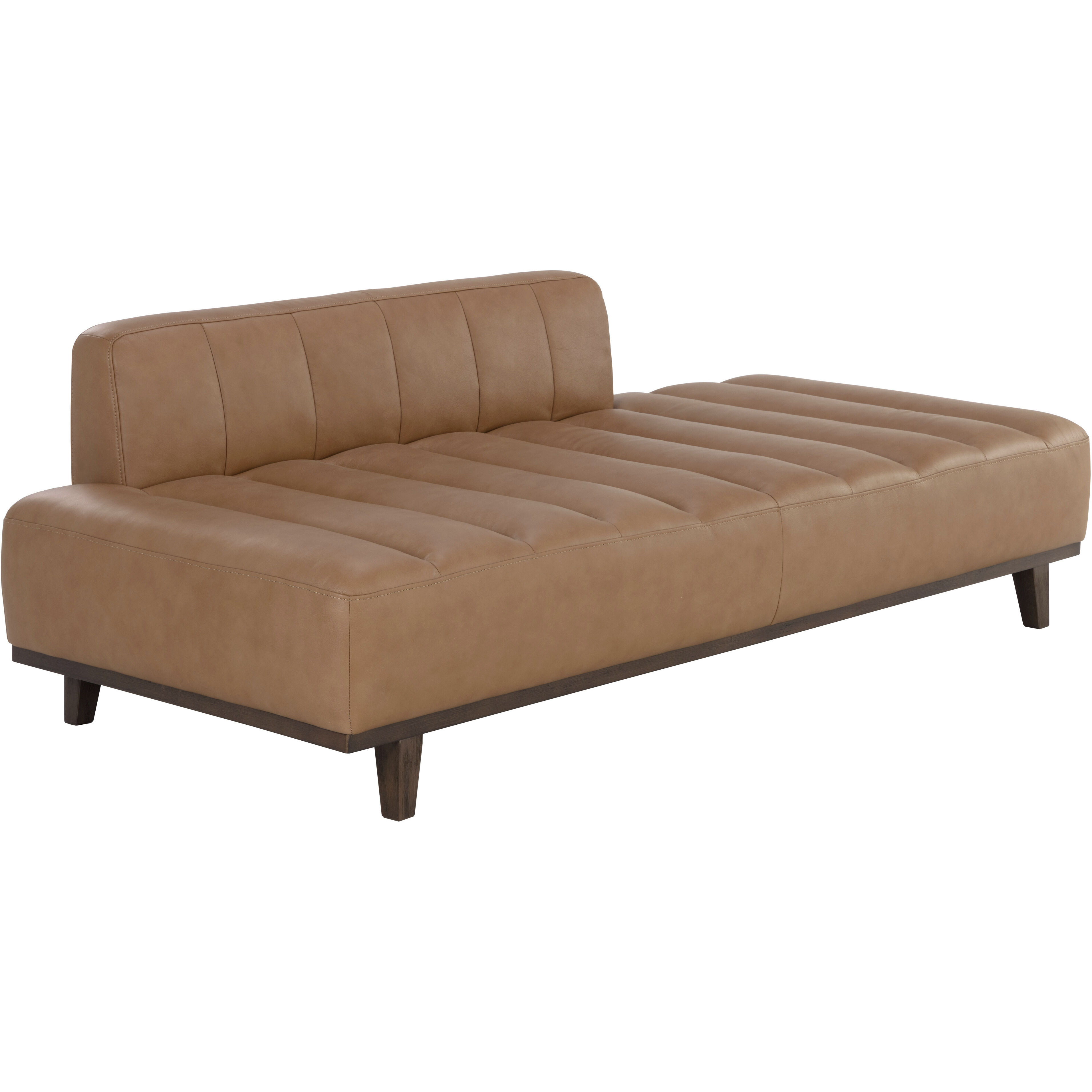 Ilyana Aline Butternut Leather Daybed
